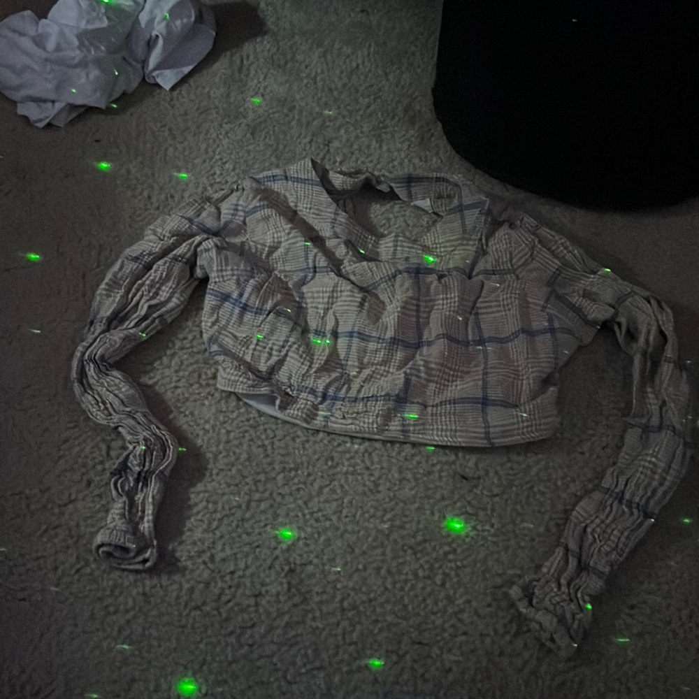 Sexy Plaid School Girl Top